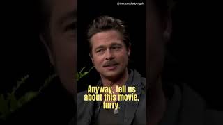 Doctors without Diplomas | Brad Pitt at Between Two Ferns | @FunnyOrDie | shorts hollywood