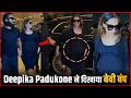 Deepika Padukone Spotted Flaunting Her Baby Bump At The Airport With Her Husband Ranveer Singh