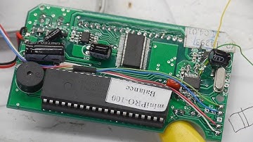 Hacking a milligram balance (scale) with a Parallax Propeller microcontroller