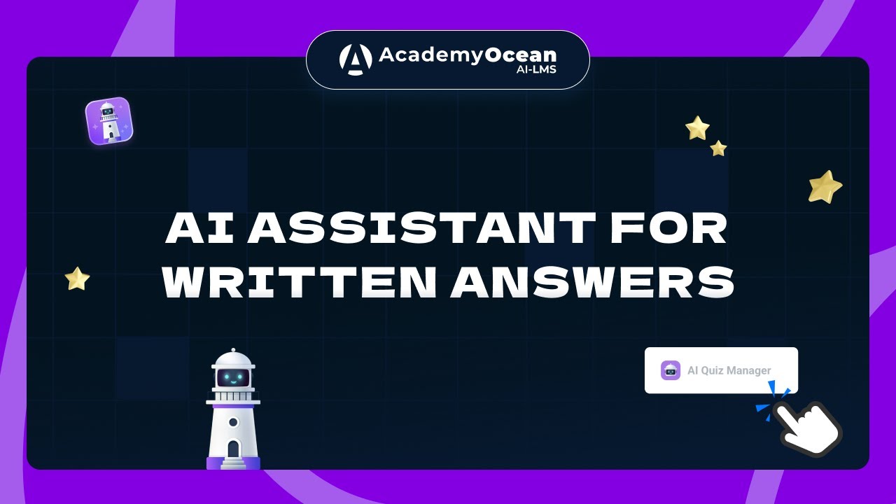 AI Assistant for Written Answers in LMS - AcademyOcean Tutorial