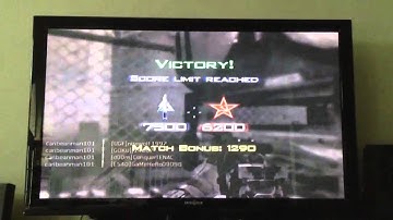 5 Man Predator Final Kill Cam in MW3