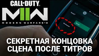 СЕКРЕТНАЯ КОНЦОВКА / Call of duty: MW2 (2022). НИ СЛОВА ПО РУССКИЙ