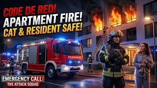 CODE RED: Saving the Resident & Her Cat! | Emergency Call: The Attack Squad