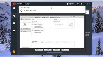 How to find old style Avira Settings menu