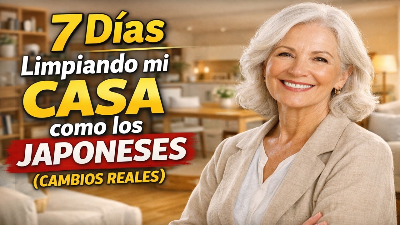 Tengo 50 Años, Limpié mi Casa como los Japoneses durante 7 Días y entendí por qué Acumulaba tanto