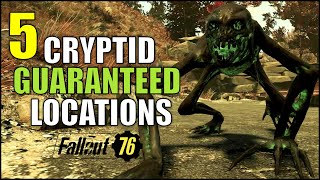 Fallout 76 Cryptid EASY to find locations in 2021