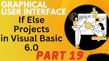 Projects in Visual Basic 6.0 II Graphical User Interface (Computer Science) (Hindi)