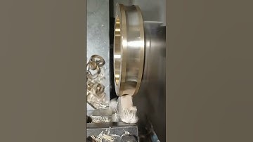 Lathe machine process #lathe #short #shorts #shortfeed