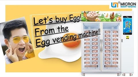 22 Inch Touch Screen Egg Vending Machine With Card Reader Online Monitoring System