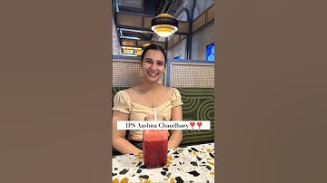 ❣️IPS Aashna Chaudhary❣️Lbsnaa Motivation🥀#currentaffairs #motivation #study #upsc #ips #lbsnaa #cse