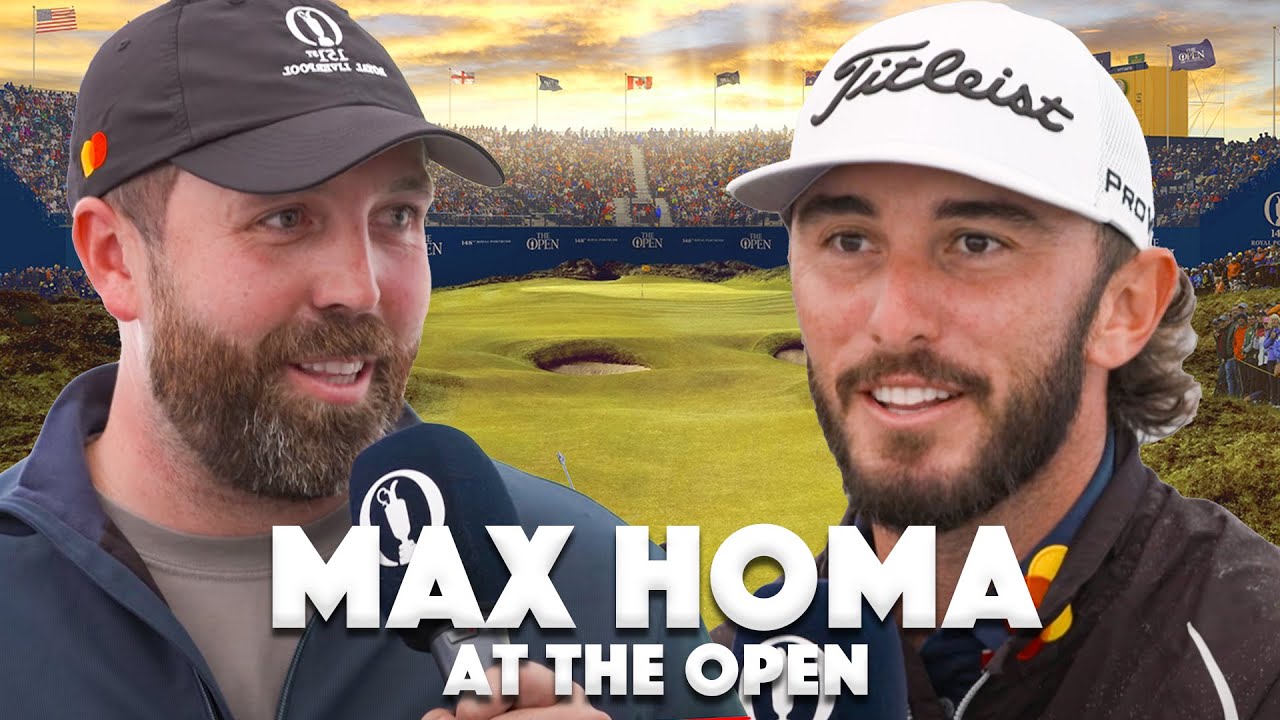 Max Homa live from The One Club at The Open Championship! YouTube