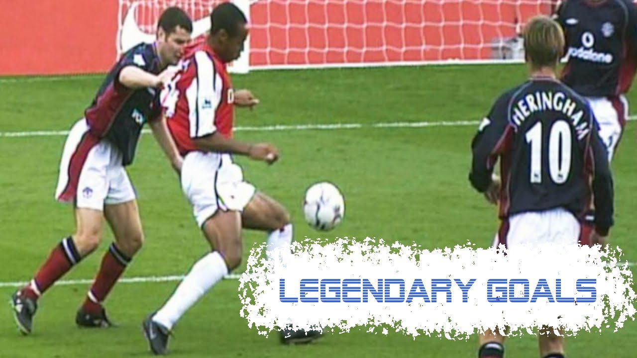 Thierry Henry's iconic Arsenal flick-and-volley against Man Utd