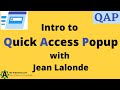Overview of Quick Access Popup- Great Windows Utility for saving time
