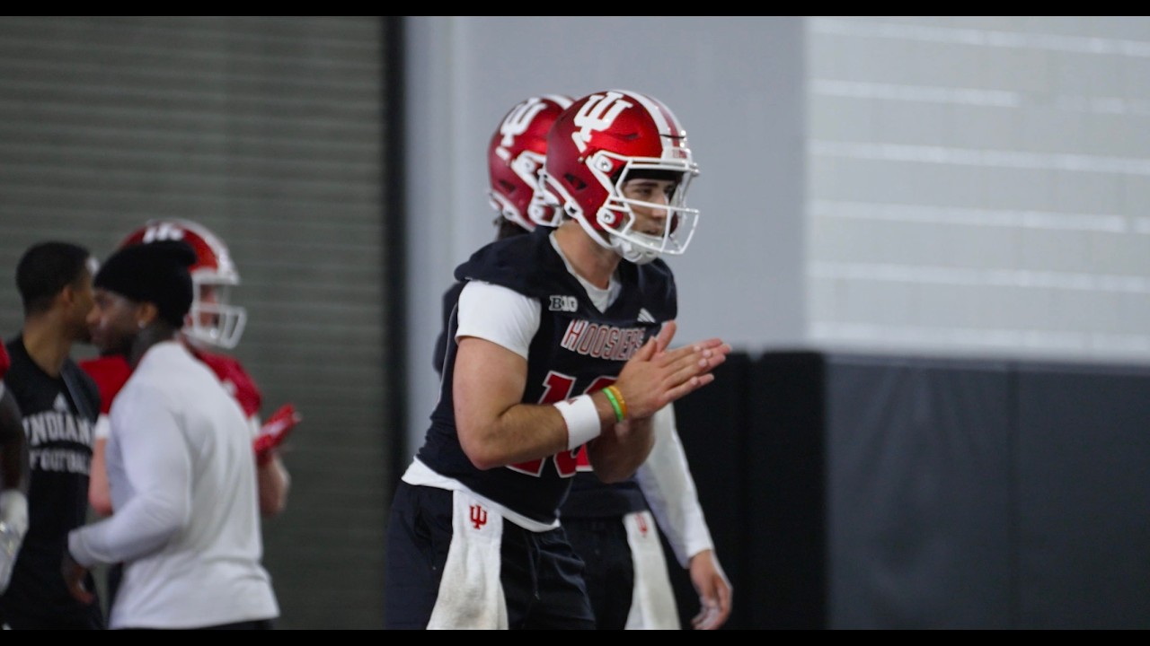 Spring Practice Highlights: Day one - YouTube