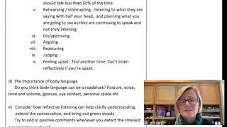 New Maudsley Training Manual Exercise 4.4.3 Reflective Listening. R of OARS