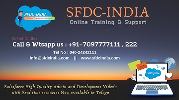 Salesforce in telugu ( Batch Apex in salesforce | Test class for Batch job | schedule batch job )