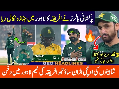 Pakistan vs South Africa 3rd T20 Match Full Highlight 2025 - Pak vs Sa ...