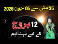 25 May Se 03 June 12 Stars K Like Eham | Eid Ks Burj K liye Mubarak Hogi | Mehrban Ali
