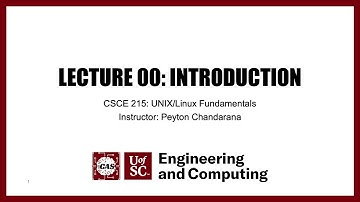 Lecture 00: Syllabus and Introduction - Spring 2023