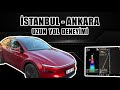 Tesla ile İstanbul – Ankara | Uzun Yol Deneyimi ve Tüketim Gerçekleri | Gerçekten Ekonomik mi?