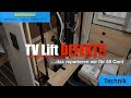 TV Lift DEFEKT Wohnmobil Knaus Sky ti 700 TV Halterung Fernseher Fiat Ducato Fernsehhalterung