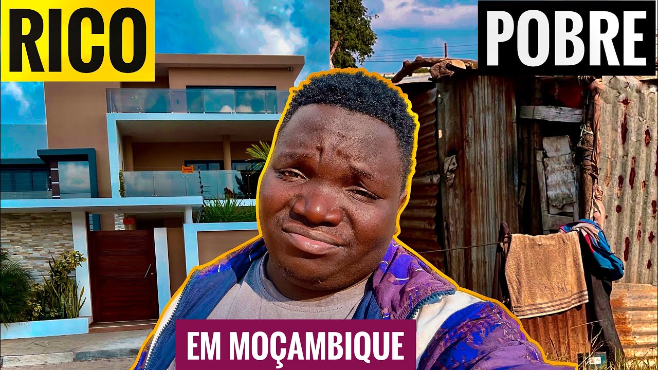 CONHEÇA BAIRRO DE RICOS & POBRES EM MOÇAMBIQUE DESIGUALDADE SOCIAL ÁFRICA