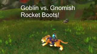 Difference Between Goblin and Gnomish Rocket Boots (Vanilla WoW Engineering) screenshot 2