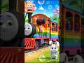 🌈🚂 The AMAZING Bubble Train Adventure! with bunny🫧✨#shorts #happykids