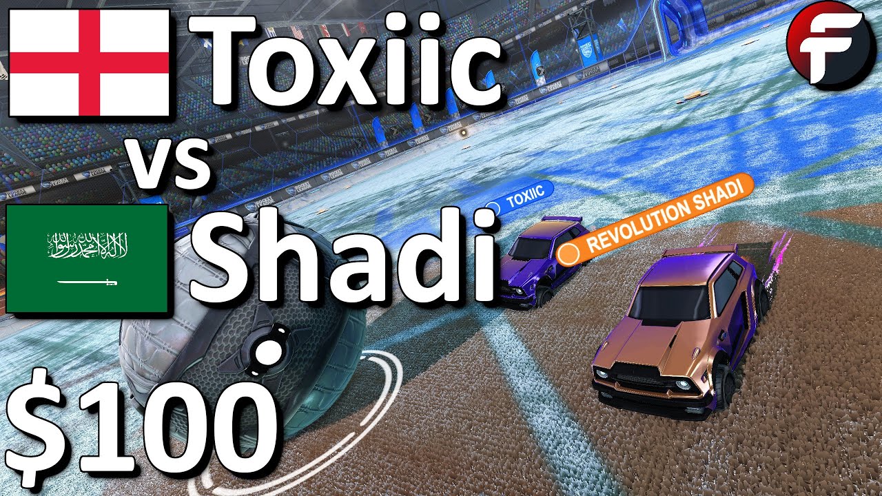 Toxiic vs shadi | $100 Rocket League Showmatch