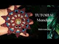 como hacer una mandala/collar macrame/piedra onix/tutorial