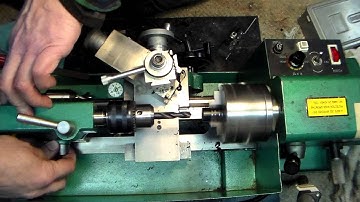 Simple lathe operations on the 7x10 mini-lathe