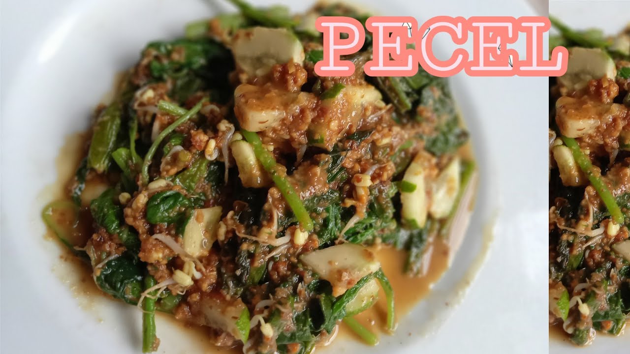 Pecel Sayur || Makanan Khas Indonesia 
