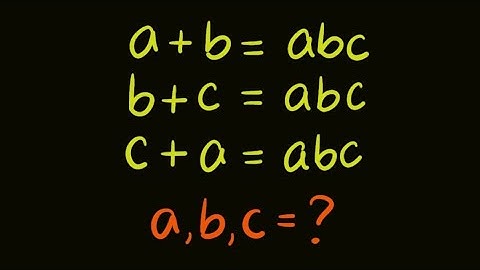 Nice Algebra Math Simplification Problem. Find the value of a, b & c