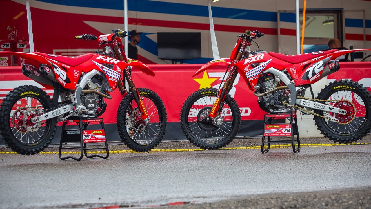Inside Carson Mumford & Coty Schock FXR Honda CRF250 – Motocross Motion Journal