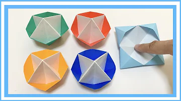 面白いおもちゃボタン折り紙の箱