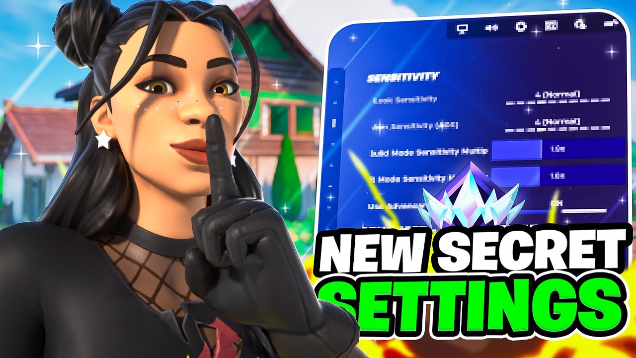 *NEW* BEST SECRET Controller Settings For Fortnite CHAPTER 6! (PS4/PS5 ...