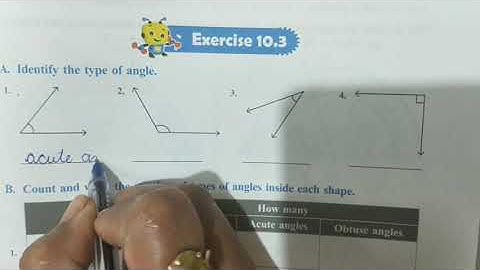 Maths Class 5 Exercise 10.3