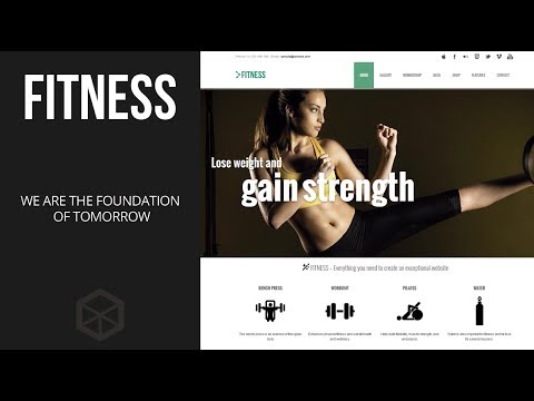 Creating a footer and placing widgets on it with Edge Fitness Zenith & Gym WordPress Theme
