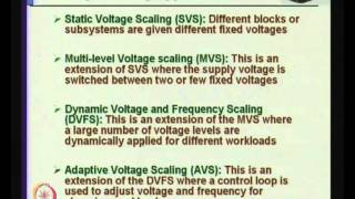 Mod-01 Lec-22 Supply Voltage Scaling - I