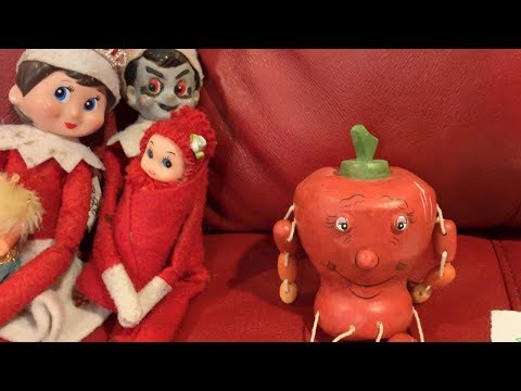 Elf on the Shelf: King of the Fruits!