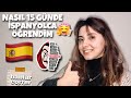 15 GÜNDE İSPANYOLCA ÖĞRENMEK!⌛️