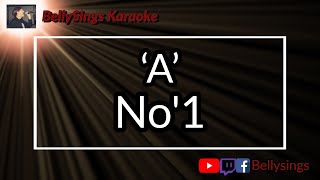&#39;A&#39;  - No1 (Karaoke)