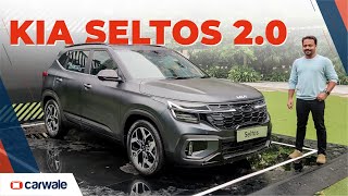 Kia Seltos Facelift 2023 Launch in August | Interior, ADAS and New Features Explained | CarWale