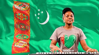 National Anthem of Turkmenistan- Garaşsyz, Bitarap Türkmenistanyň Döwlet Gimni Played By Elsie Honny