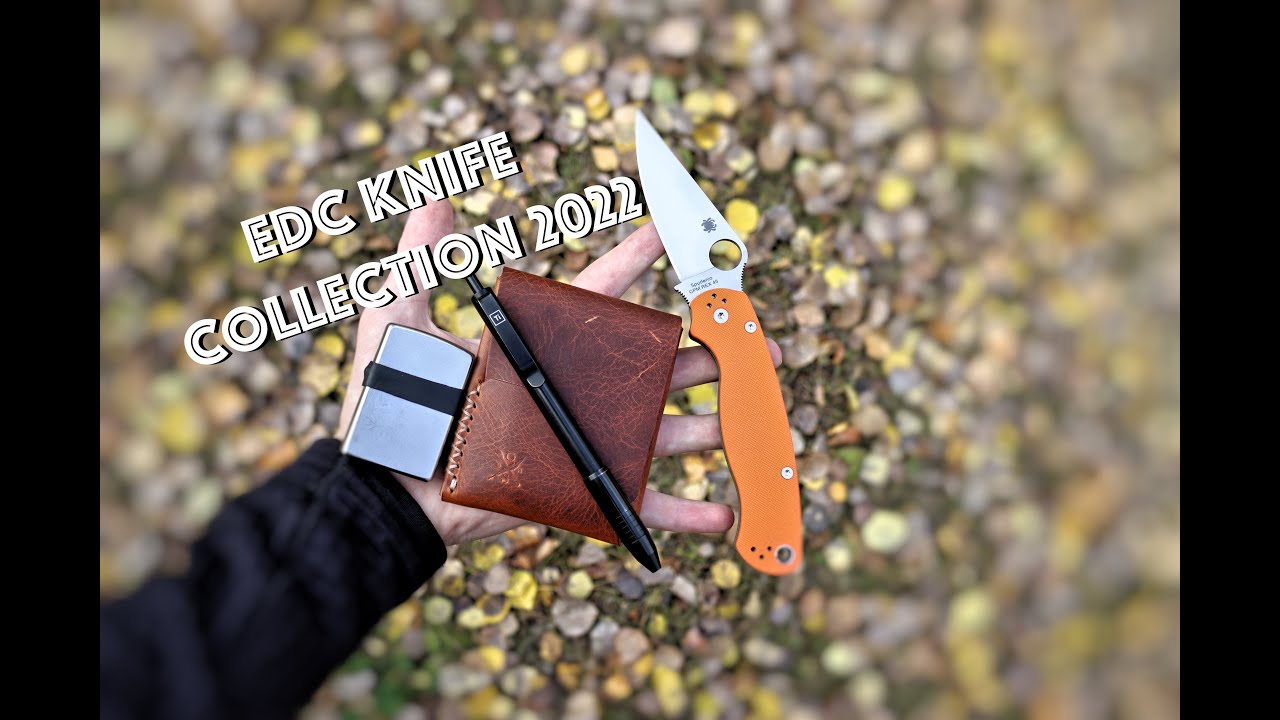 My Everyday Carry (EDC) Knife Collection (2022)