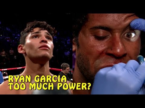 Ryan Garcia blasts out Braulio Rodriguez in 5 rounds | Too much power?