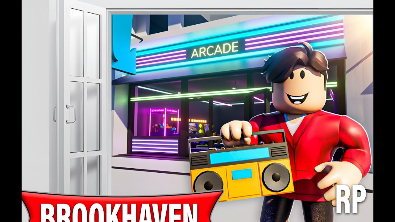 Full Arcade Remodel Update Showcase In Roblox Brookhaven RP!! - YouTube