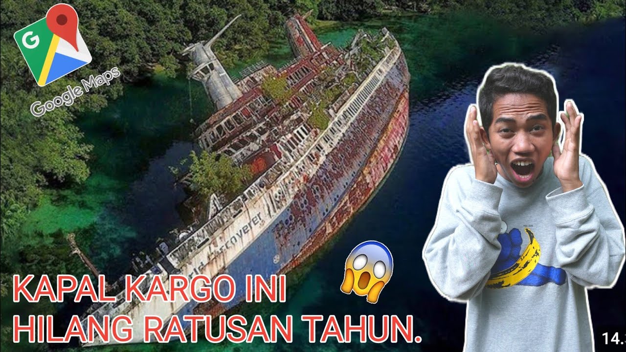 WADUH!!😱KITA MENEMUKAN BANGK4I KAPAL CARGO TERBENGKALAI DARI GOOGLE MAP?? | Mikael TubeHD