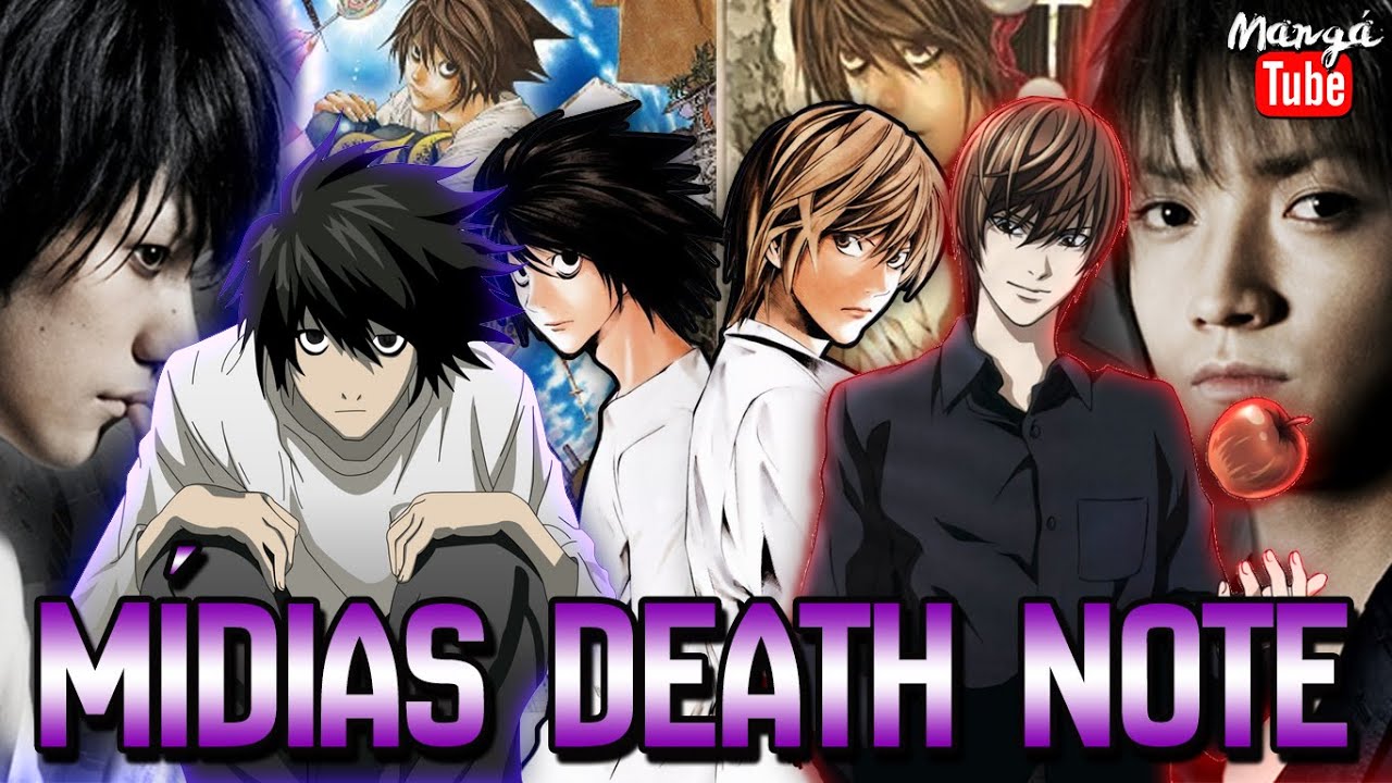 TODAS AS MÍDIAS EXISTENTES DE DEATH NOTE (O QUE LER, O QUE ASSISTIR ...