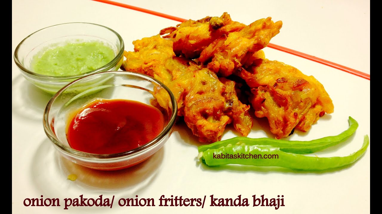 Crispy Onion Pakoda-Onion Fritters-Kanda Bhaji Recipe-East And Quick Starter Recipe | Kabita Singh | Kabita